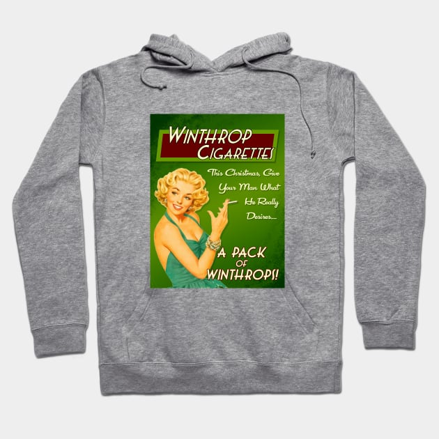 Winthrop Cigarettes Hoodie by Vandalay Industries